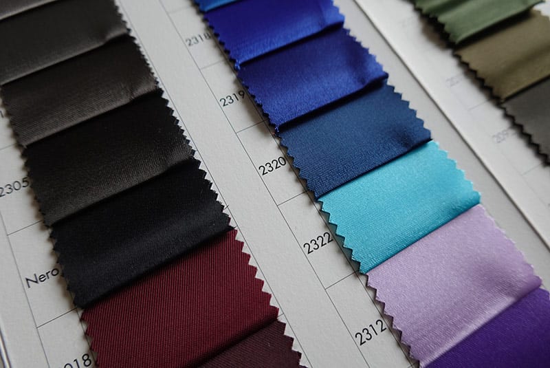Plain color linings Tessitura Mauri